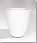 Glow Terra Planter in Fiberglass or Stone Indoor Outdoor Modern